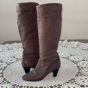 la marca vintage leather boots hand made in Italy